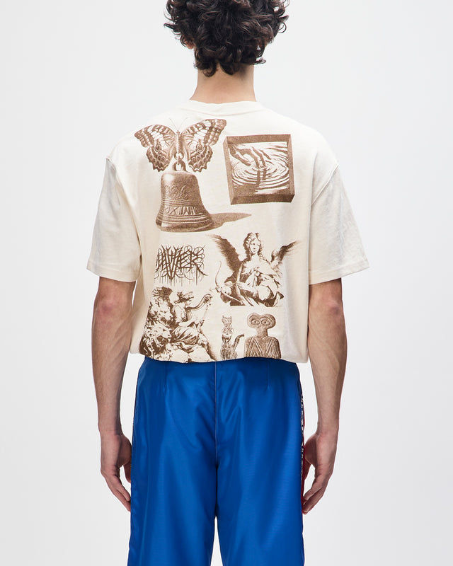 INVOCATION TEE - DIRTY WHITE