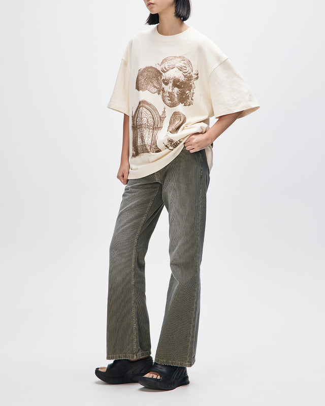 INVOCATION TEE - DIRTY WHITE