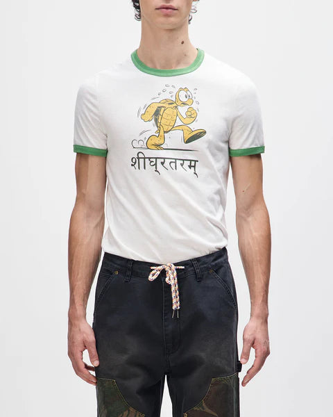 FASTER TEE - DIRTY WHITE