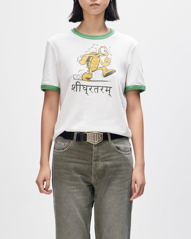 FASTER TEE - DIRTY WHITE