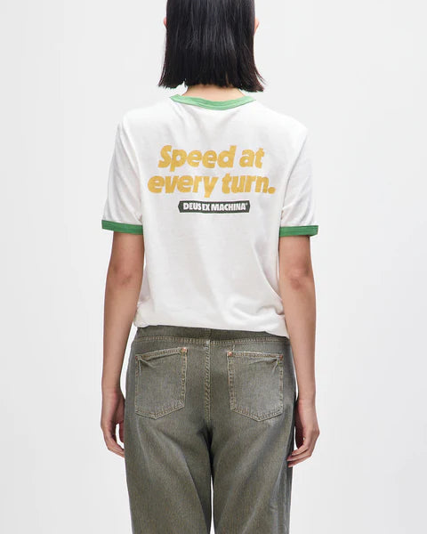 FASTER TEE - DIRTY WHITE