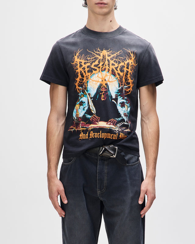 R&D TEE - ANTHRACITE