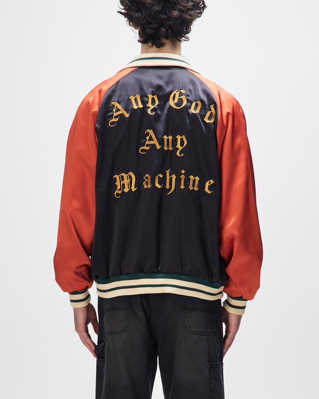 OFF BEAT JACKET - BOWLING ORANGE