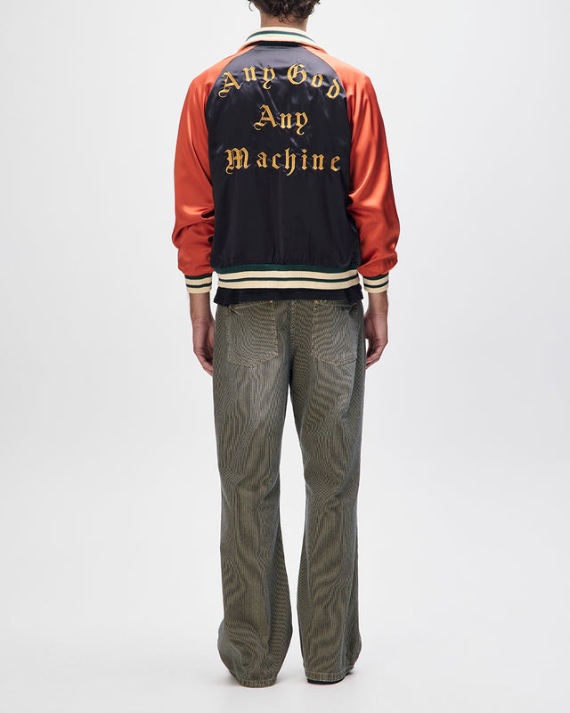 OFF BEAT JACKET - BOWLING ORANGE