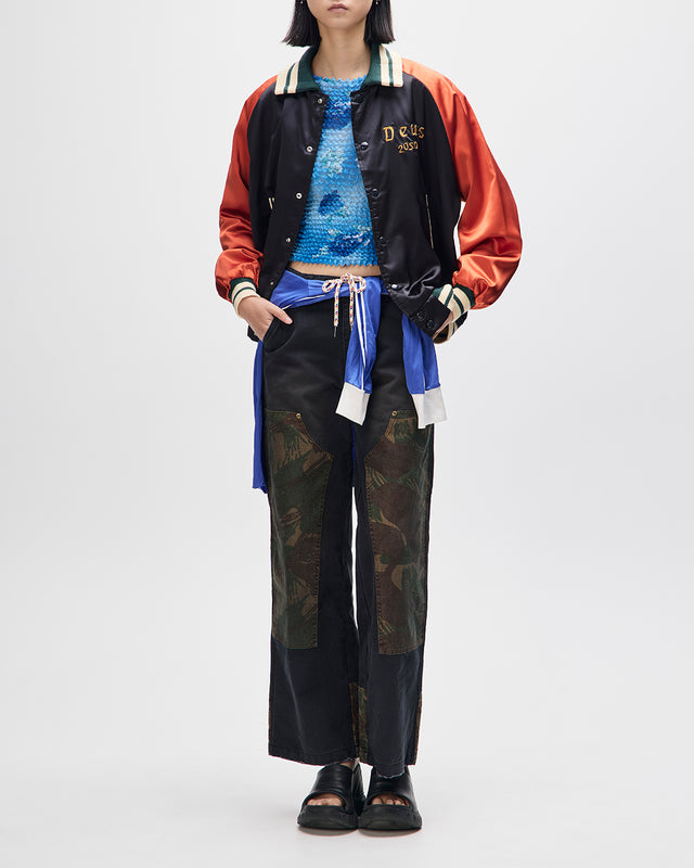 OFF BEAT JACKET - BOWLING ORANGE