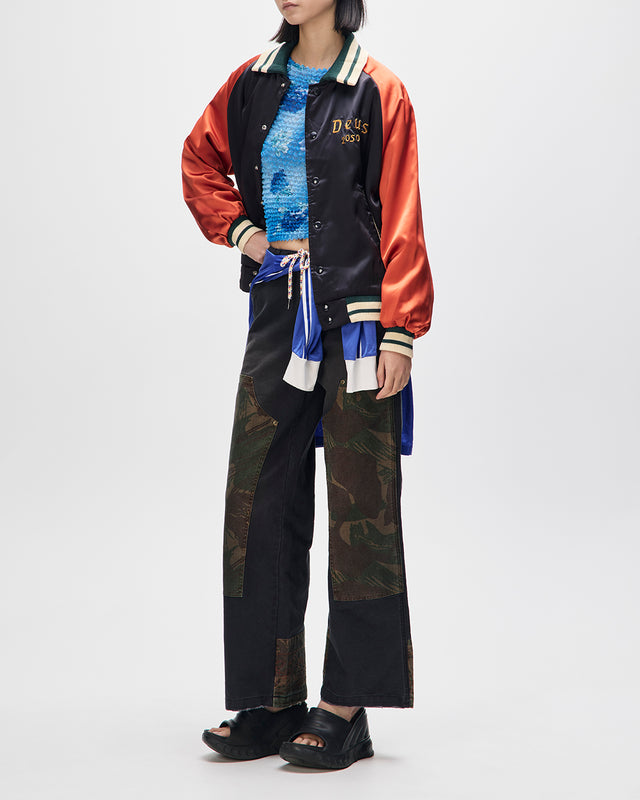 OFF BEAT JACKET - BOWLING ORANGE