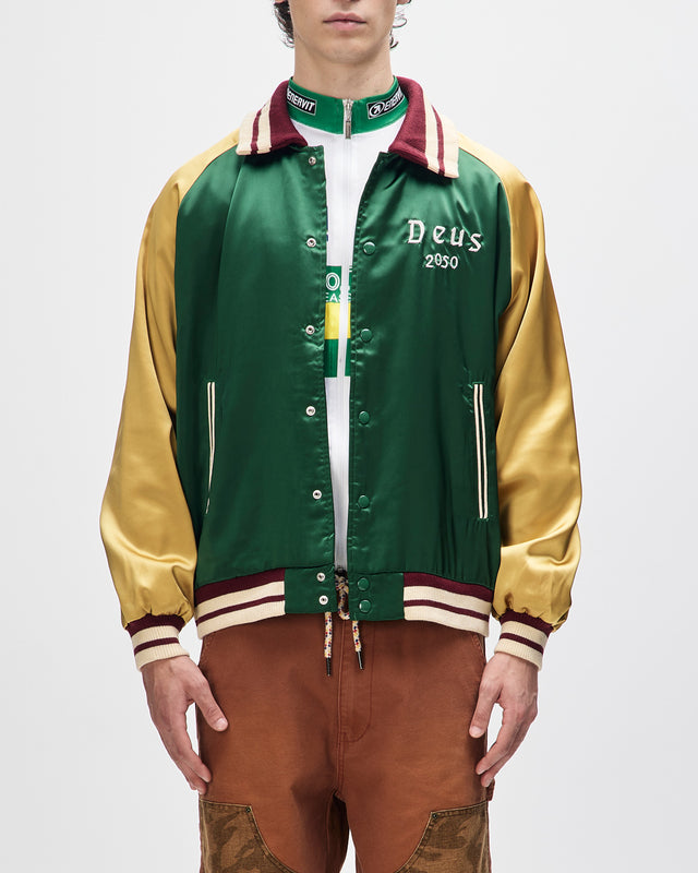 OFF BEAT JACKET - TROPHY GREEN