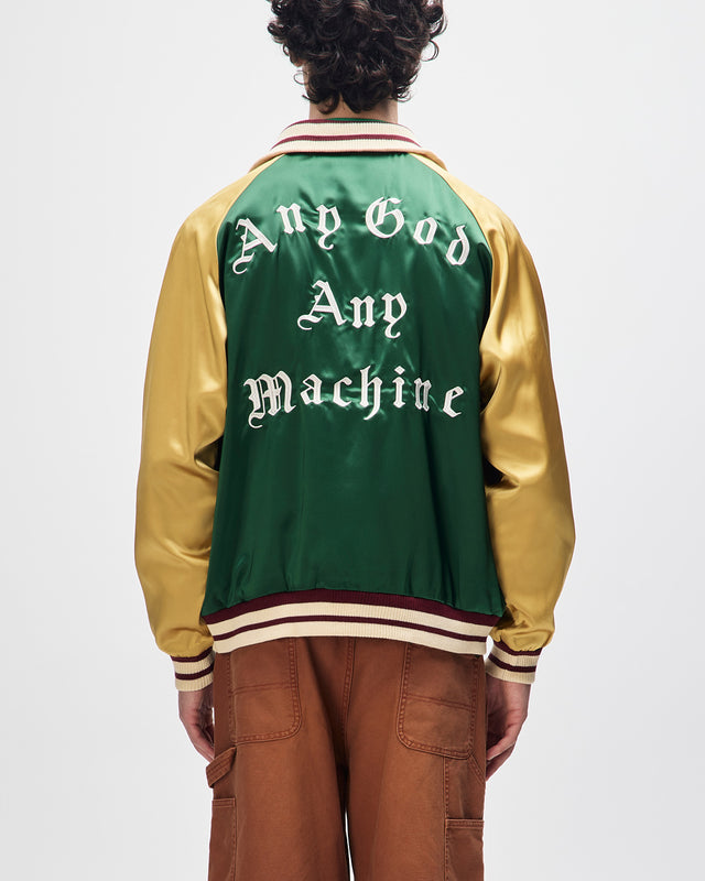 OFF BEAT JACKET - TROPHY GREEN