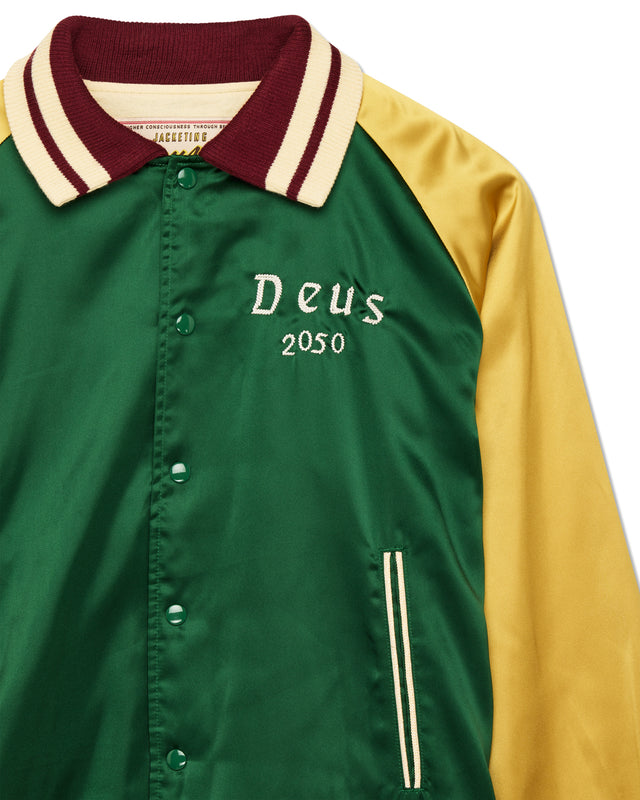 OFF BEAT JACKET - TROPHY GREEN