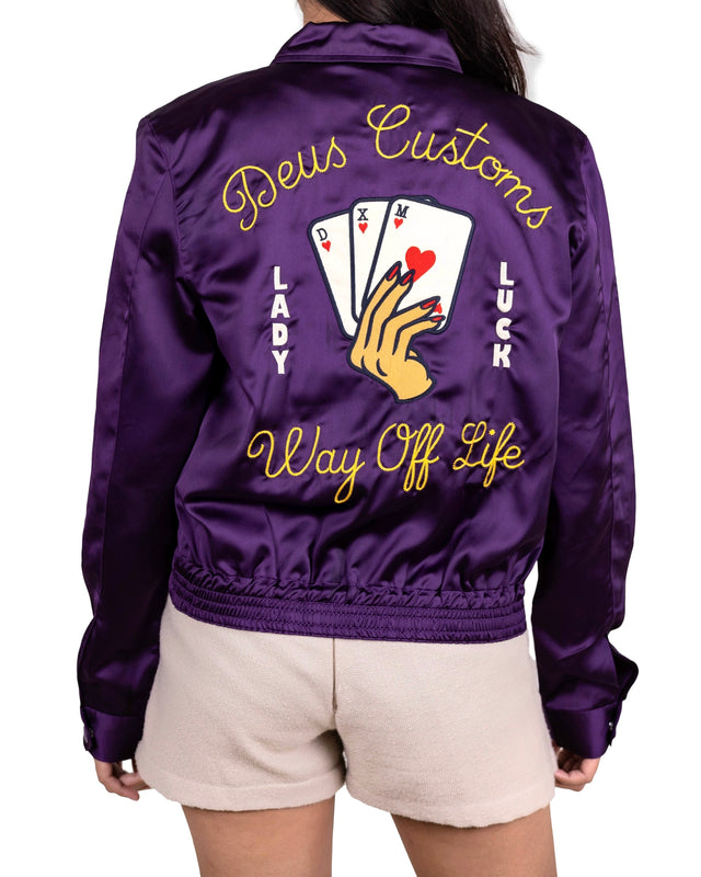 ROMANCE SHIRT - GRAPE ROYALE