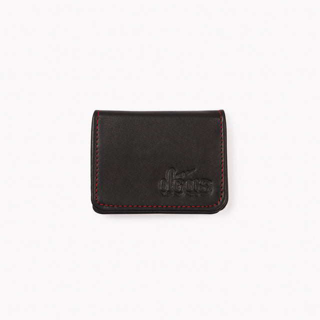 LAGER CARD HOLDER - BLACK/RED