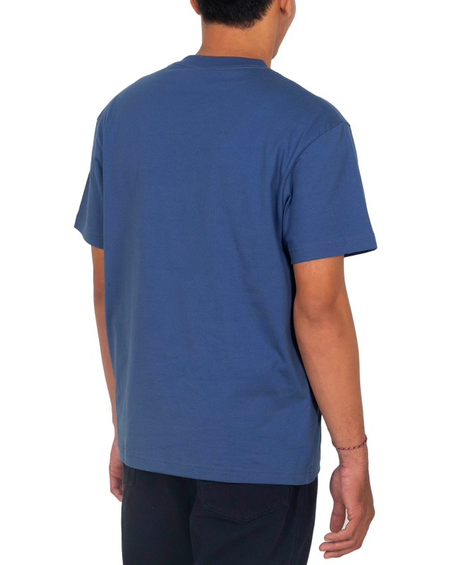 SINGLE FIN TEE - MECHANIC BLUE