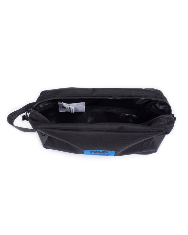 SHORELINE WASH BAG - BLACK