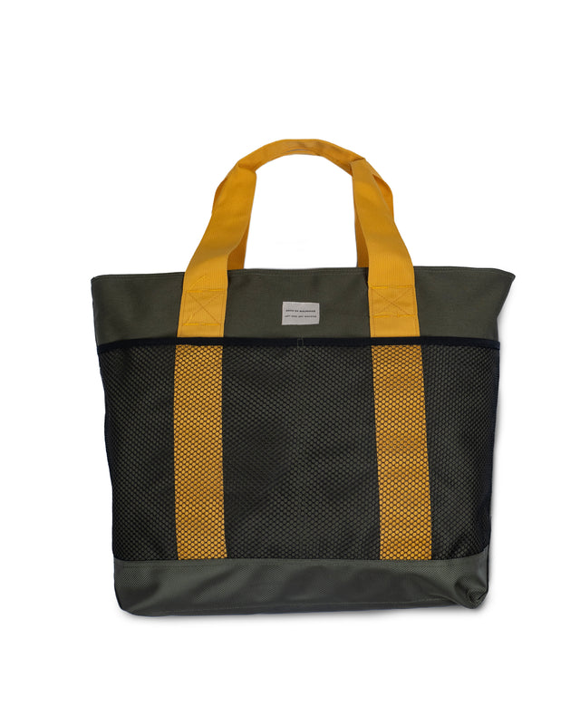 DEUS SIGNATURE TOTE BAG - BURNT OLIVE