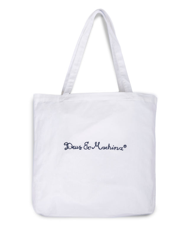 HELMET TOTE BAG - VINTAGE WHITE