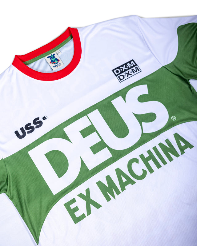 DEUS X USS JERSEY TEE 25 - WHITE