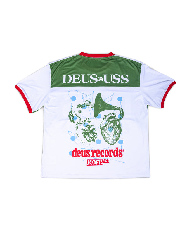 DEUS X USS JERSEY TEE 25 - WHITE