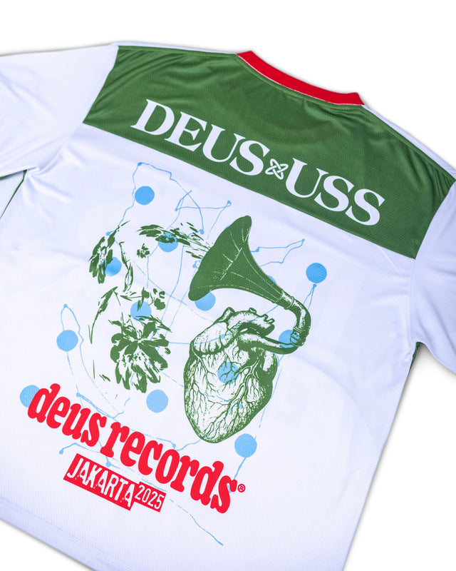 DEUS X USS JERSEY TEE 25 - WHITE