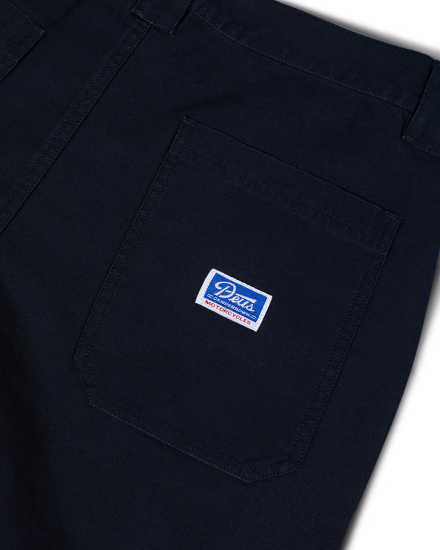 HANK REVERSE TWILL SHORT - BLACK