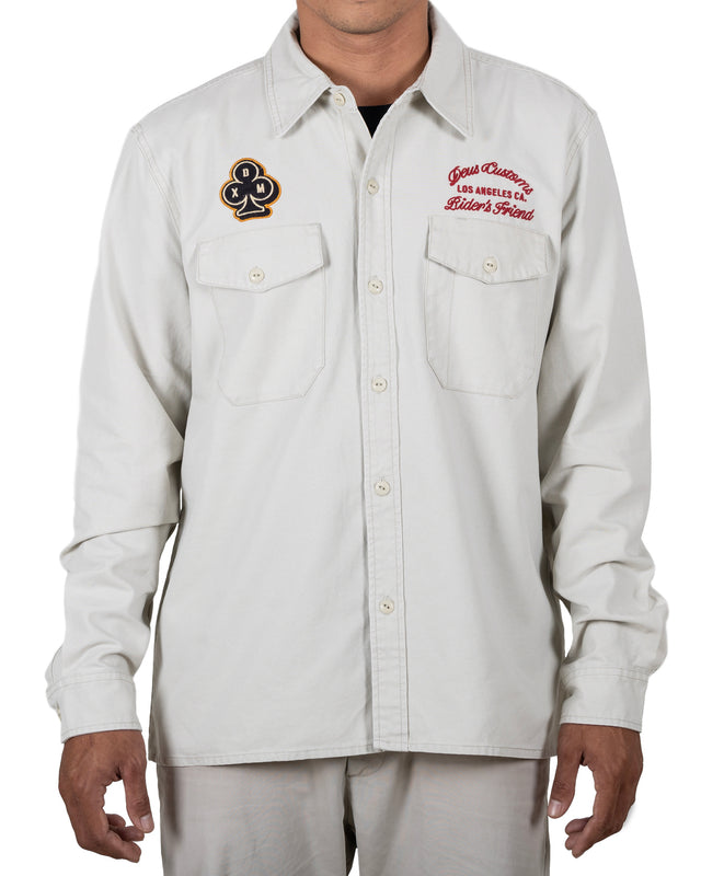 PICKLOCK SHIRT - NATURAL