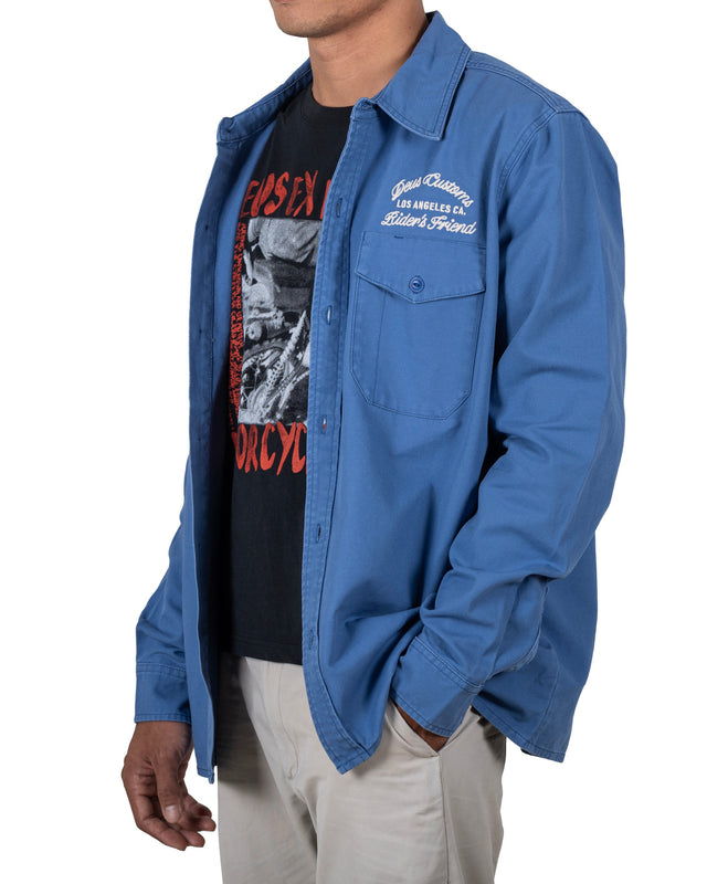 PICKLOCK SHIRT - CLASSIC BLUE