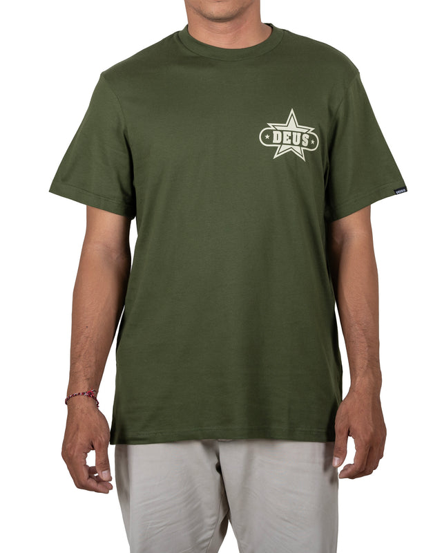 GUMSHOE TEE - CYPRESS GREEN