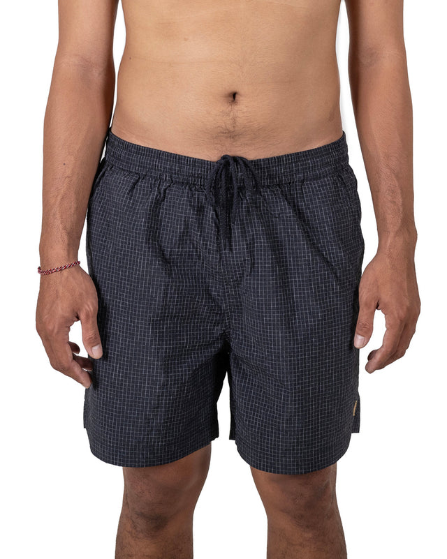 SERVICE SWIM SHORT 3 - BLACK