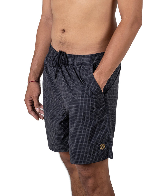 SERVICE SWIM SHORT 3 - BLACK