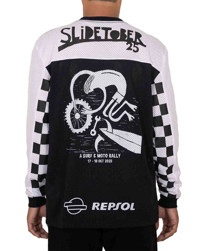 SLIDETOBER 2025 JERSEY - WHITE