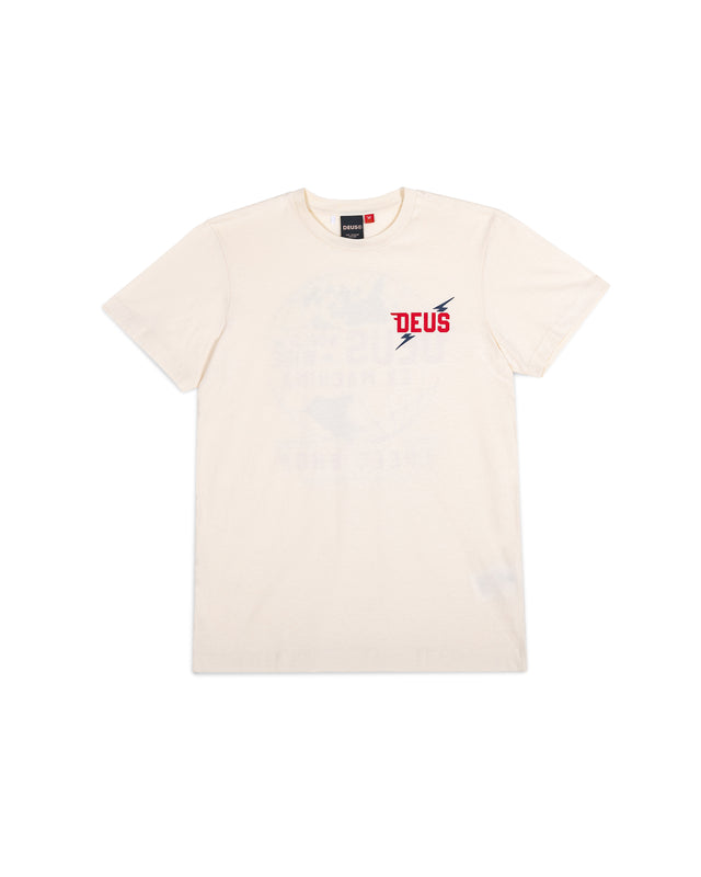 GLOBAL SPARK TEE - VINTAGE WHITE