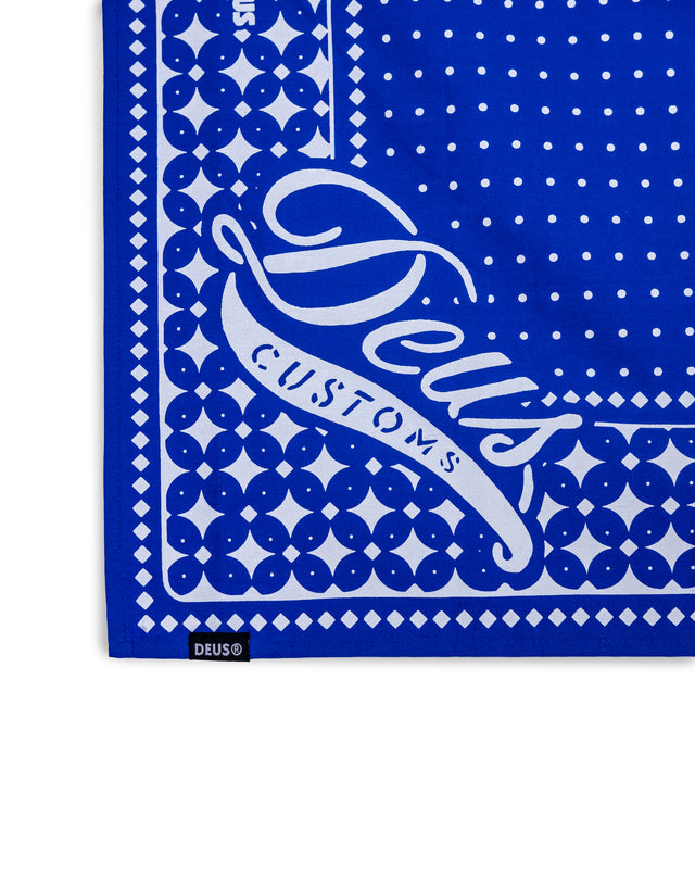 DEUS CUSTOM CLASSIC BANDANA - BLUE