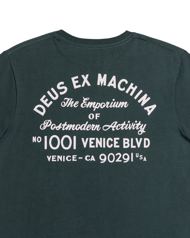 KIDS PARK TEE - FOREST GREEN
