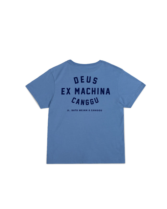 KIDS CANGGU HELMUT TEE - GLACIER BLUE