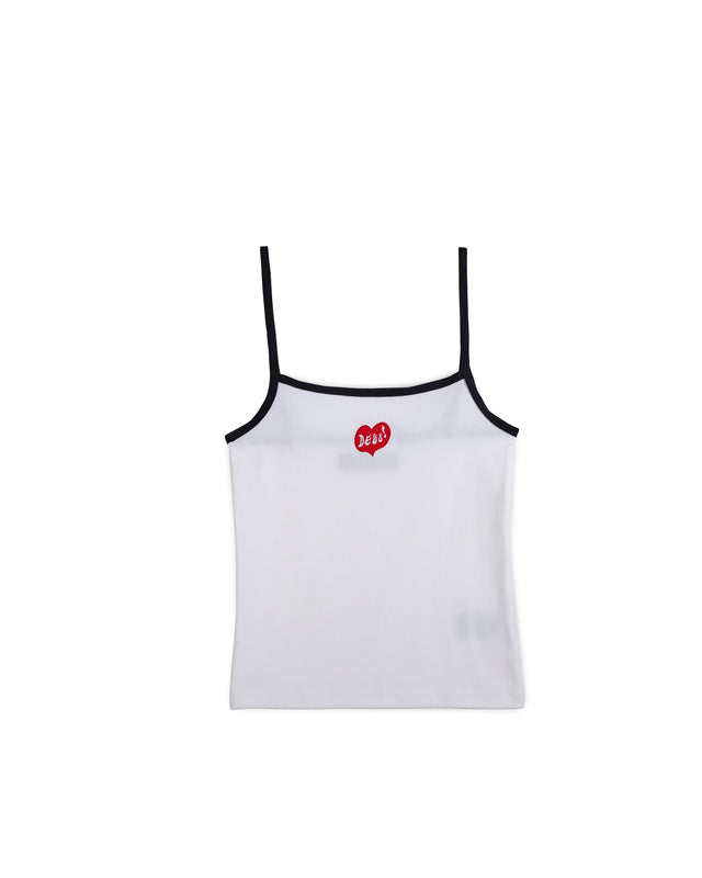DEEP CUT TANK 2 - VINTAGE WHITE