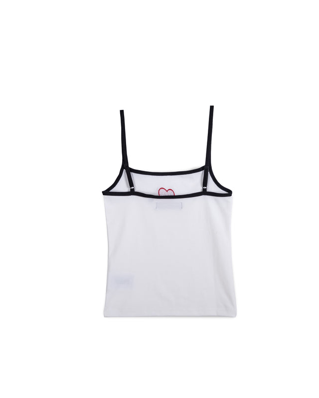 DEEP CUT TANK 2 - VINTAGE WHITE