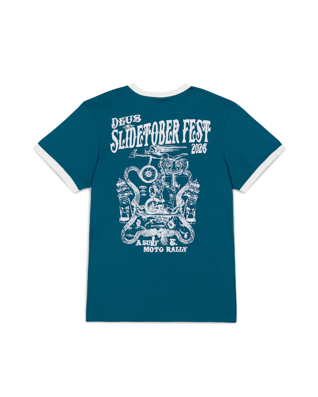 SLIDETOBER 2026 TEE - TEAL