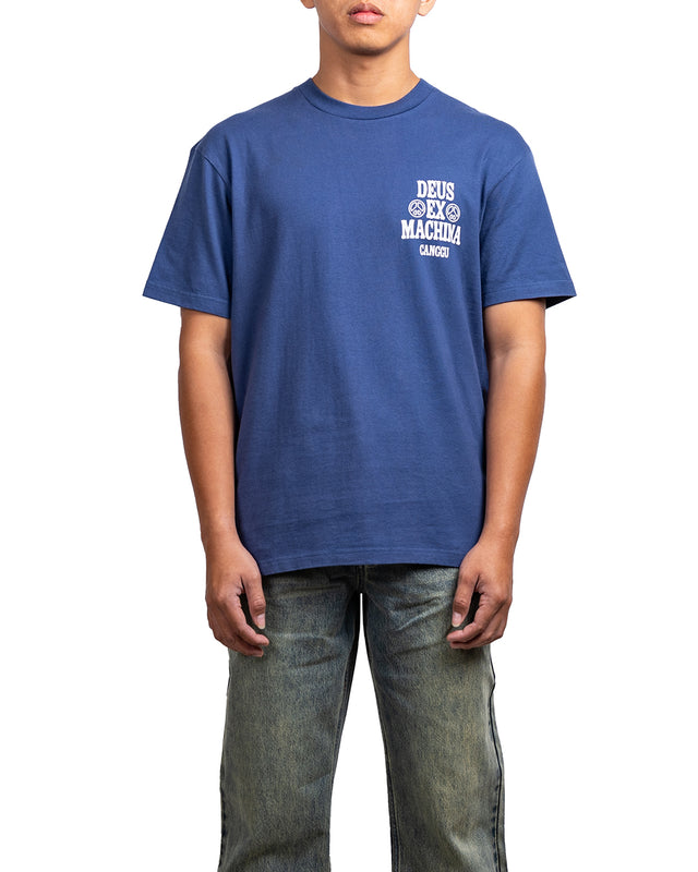 CANGGU CERAMIC TEE - MECHANIC BLUE