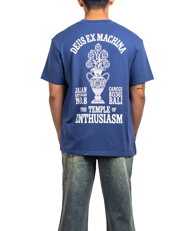 CANGGU CERAMIC TEE - MECHANIC BLUE