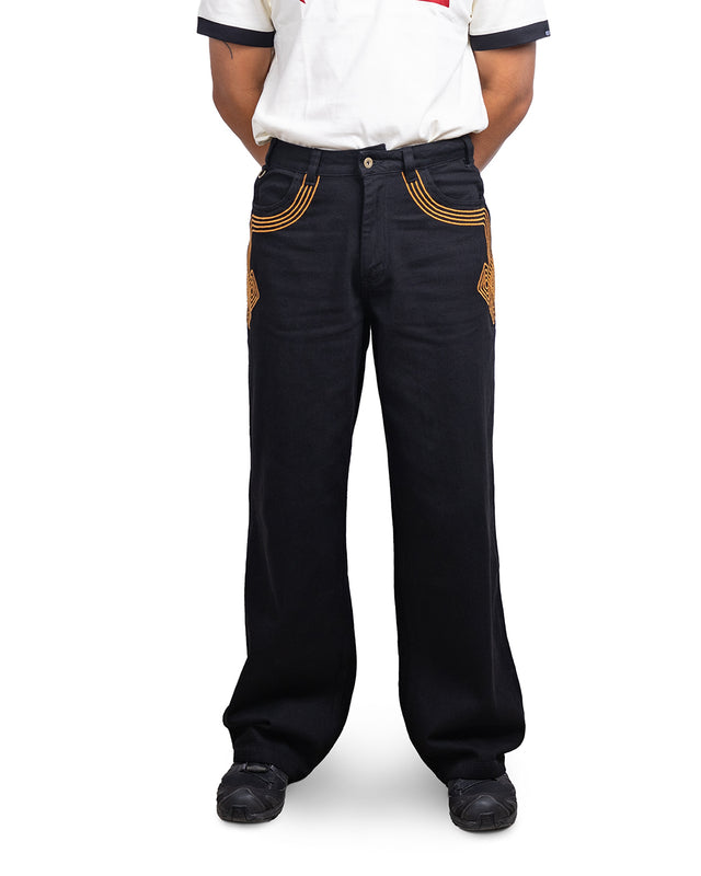 BONHAM EMBRO JEAN - PHANTOM BLACK