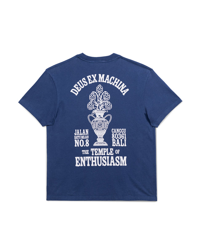 CANGGU CERAMIC TEE - MECHANIC BLUE