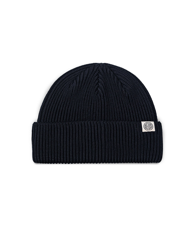PILL MERINO BEANIE 2 - BLACK