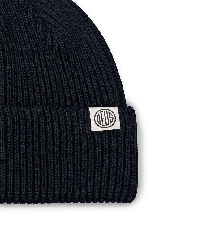 PILL MERINO BEANIE 2 - BLACK