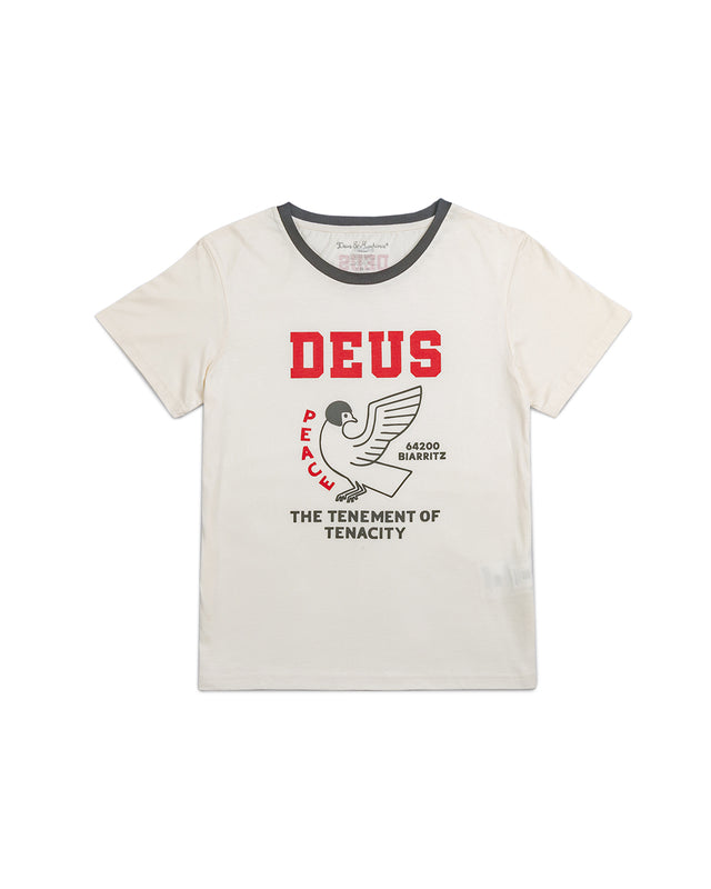 WOMEN BUCK UP TEE - IVORY