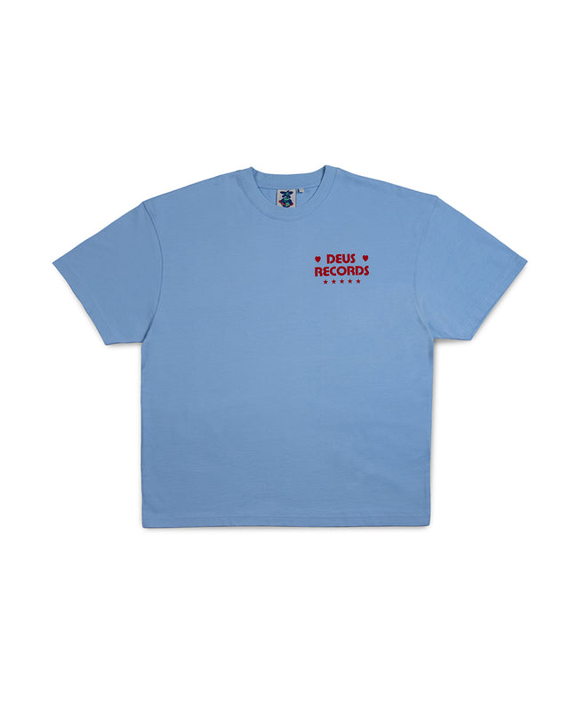 MAJOR CHORD O.S TEE - CERULEAN BLUE