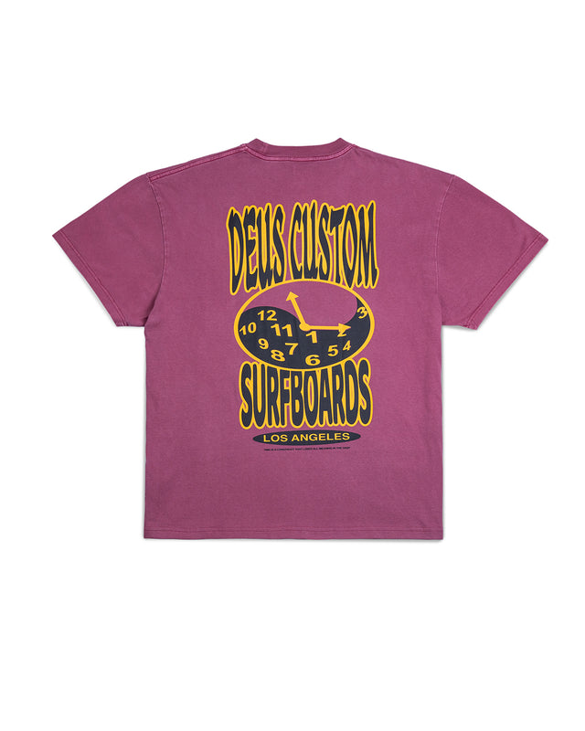 TIME CONSTRAINT TEE - DRY ROSE