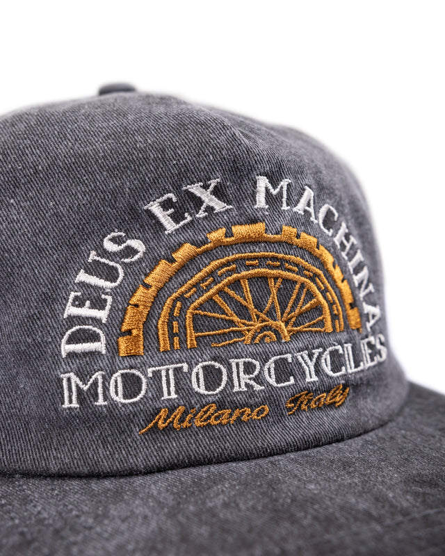 HALFWAY CAP - WASHED BLACK