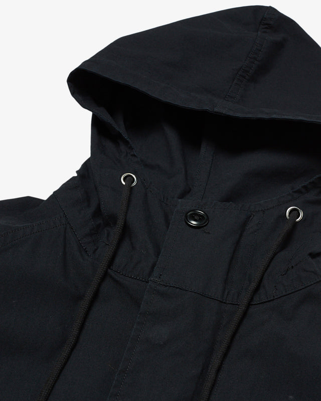 DOUGAL MILITARY PARKA - BLACK