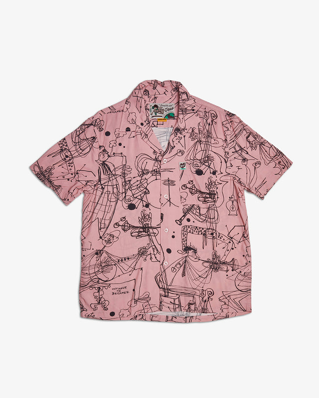 R.G CATO SS SHIRT - ZEPHYR PINK